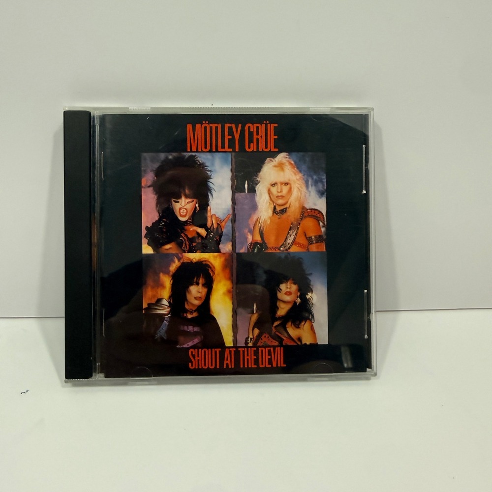 Motley Crue Shout at the Devil CD Black Hair Metal Rock 60289-2